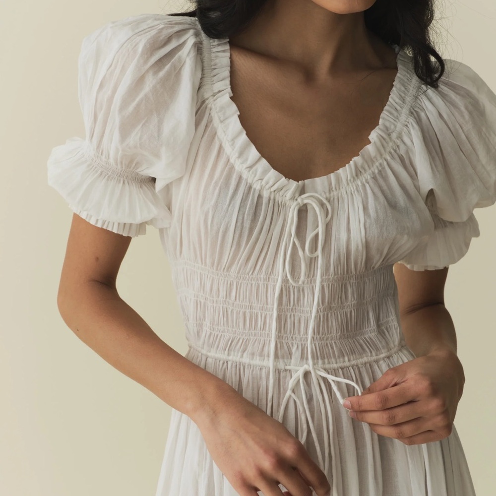 Doen Ischia Dress Small Salt